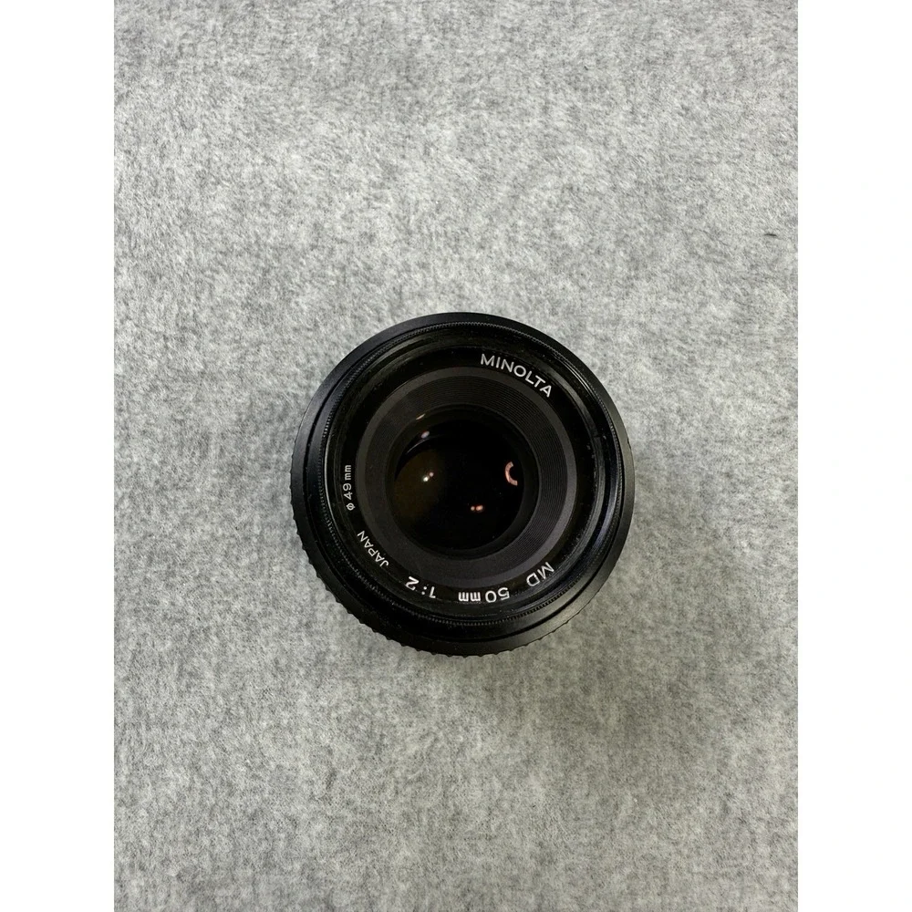 Minolta MD 50mm f/2 Prime Lens – Japan – Manual Focus excellent Condition